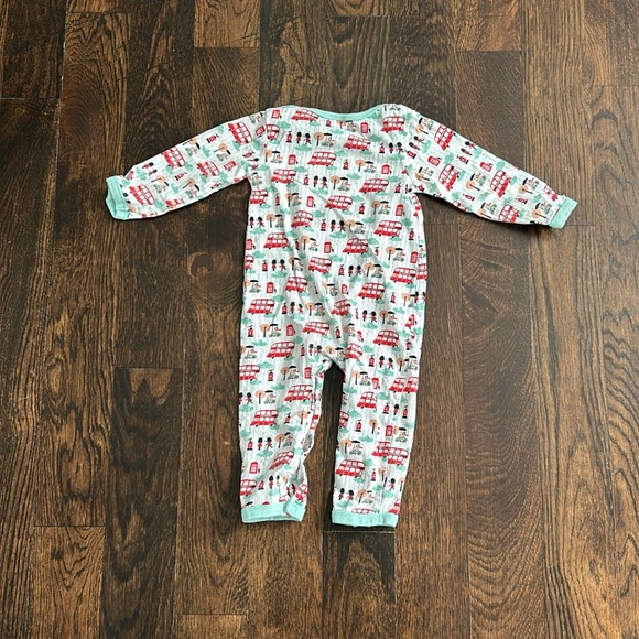 Little Red Bus Romper - Picture 4 of 4